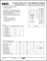 Click here to download KIA378R05 Datasheet