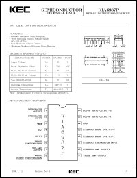 Click here to download KIA6987 Datasheet