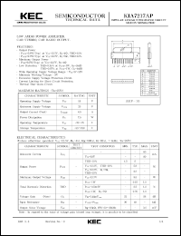 Click here to download KIA7217 Datasheet