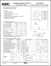 Click here to download KTA1532T Datasheet
