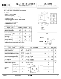 Click here to download KTA1535T Datasheet