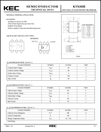 Click here to download KTX102E Datasheet