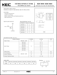 Click here to download KRC404E Datasheet