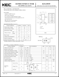 Click here to download KTA1553T Datasheet