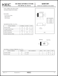 Click here to download KDR720V Datasheet