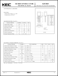 Click here to download KTC815 Datasheet