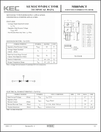 Click here to download MBR545CT Datasheet