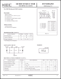 Click here to download PF1710WLP15 Datasheet