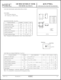 Click here to download KTC3770UL Datasheet