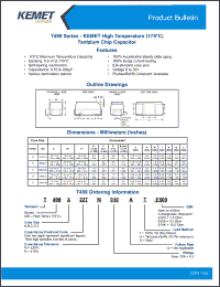 Click here to download T499B475K010AHE500 Datasheet
