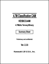 Click here to download KE5BCCA4 Datasheet