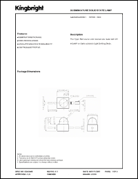 Click here to download AM2520SURCK01 Datasheet