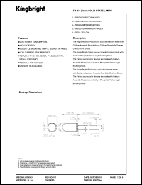 Click here to download L1593YT Datasheet