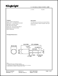 Click here to download L-7113YC Datasheet