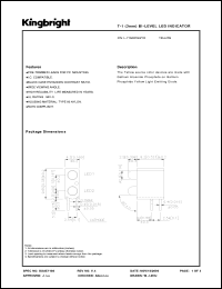 Click here to download L-710A8FG/2YD Datasheet