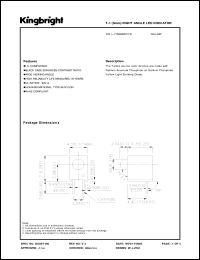 Click here to download L-710A8EW/1YD Datasheet