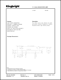 Click here to download L-7104YT Datasheet
