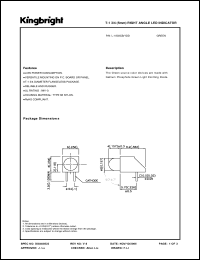 Click here to download L-1503CB/1GD Datasheet