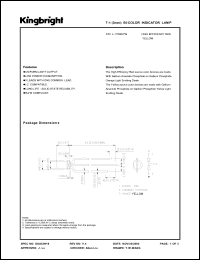 Click here to download L-115WEYW Datasheet