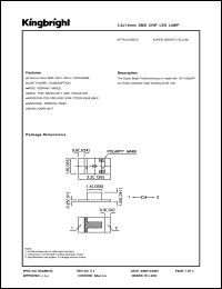 Click here to download KPTR-3216SYC Datasheet