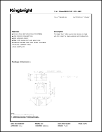 Click here to download KPT-2012SYCK Datasheet