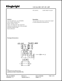 Click here to download KPC-3216SYC Datasheet
