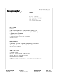 Click here to download KB8441 Datasheet