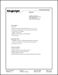 Click here to download KB8341 Datasheet