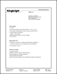 Click here to download KB814 Datasheet