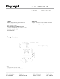 Click here to download APT2012SYC_05 Datasheet