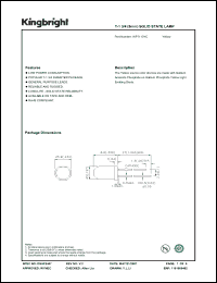 Click here to download WP7113YC Datasheet