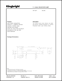 Click here to download WP7104YT Datasheet