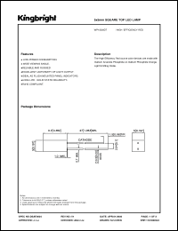 Click here to download WP1553IDT Datasheet
