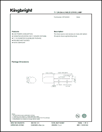 Click here to download WP1503GC Datasheet