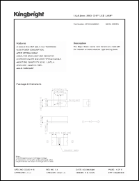 Click here to download APHK1608MGC Datasheet