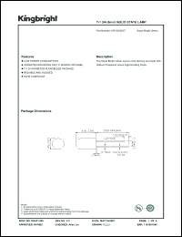 Click here to download WP1503SGT Datasheet
