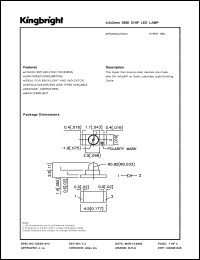 Click here to download APD2520SURC03 Datasheet