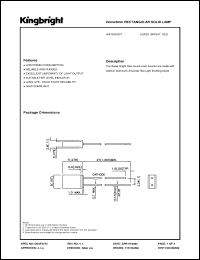 Click here to download WP103SRDT Datasheet