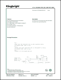 Click here to download WP1533AA-GD-W152 Datasheet