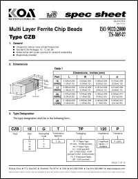 Click here to download CZB1JSTTD180P Datasheet