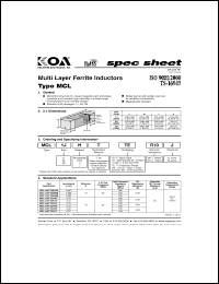 Click here to download MCL2BJTTE100 Datasheet