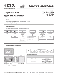 Click here to download KL32TTE047 Datasheet
