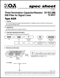 Click here to download KCR1206T1 Datasheet