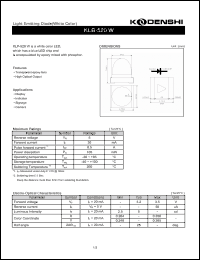 Click here to download KLB-520W Datasheet