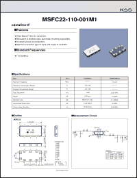 Click here to download MSFC22-110-001M1 Datasheet