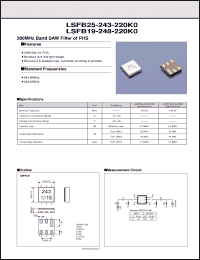Click here to download LSFB19-248-220K0 Datasheet