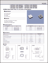 Click here to download LSFB20-469-001M0 Datasheet