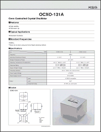Click here to download OCXO-131A Datasheet