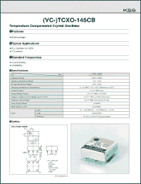 Click here to download TCXO-145CB Datasheet