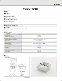 Click here to download VCSO-100B Datasheet